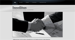 Desktop Screenshot of insolitus.se